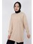 2081 Inci Taş Detaylı 2 Iplik Sweatshirt 1
