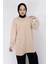 2081 Inci Taş Detaylı 2 Iplik Sweatshirt 2