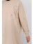 2081 Inci Taş Detaylı 2 Iplik Sweatshirt 3