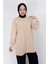 2081 Inci Taş Detaylı 2 Iplik Sweatshirt 4