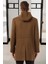 PLT8354 Dewberry Slım-Fıt Palto-Açık Camel 2