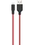 X21 Plus USB To iPhone Lightning Silikon Hızlı Şarj ve Data Kablosu 1