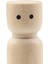 Ahşap Mandal Bebek, Dıy Yapımı Için Boyaya Yaratıcı Dekoratif Ahşap Figürinler 7cmx2.1cm Düz (Yurt Dışından) 5