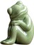 Kurbağa Heykelcik Yapıt Küçük Kurbağa Heykeli I Centerpiece Ev 4.5x3.2x5.7cm (Yurt Dışından) 5