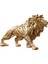 Yaratıcı Aslan Heykeli Aslan Heykelcik Koleksiyon Sanat El Sanatları Reçine Hediyeler Için (Yurt Dışından) 3