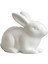 Tavşan Heykeli Seramik El I Modern Paskalya Tavşanı Figürleri Paskalya C 7X10 cm (Yurt Dışından) 1