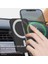 Beyaz Stil 15W Qı Hızlı Kablosuz Şarj Cihazı Magsafe IPhone Pro Max Xs Için Manyetik Araba Standı Standı Mıknatıs Montaj Otomatik Tutucu Autohouder (Yurt Dışından) 4