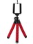 Kırmızı Stil Mini Esnek Sünger Ahtapot Tripod Telefon Klipsi Tutucu Standları ile Cep Telefonu Kamerası Için Genişleyen Tripod Standı (Yurt Dışından) 1