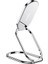 Gümüş Tarzı Hoco Metal Masaüstü Tablet Tutacağı Katlanabilir Uzatılabilir Destek Masası Cep Telefonu Tutacağı iPhone Için Ayarlanabilir Stand 12 Pro Max 12 Mini (Yurt Dışından) 1