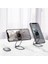 Gümüş Tarzı Hoco Metal Masaüstü Tablet Tutacağı Katlanabilir Uzatılabilir Destek Masası Cep Telefonu Tutacağı iPhone Için Ayarlanabilir Stand 12 Pro Max 12 Mini (Yurt Dışından) 5