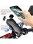 Şarj Tarzı Yok Motosiklet Telefon Tutucu 15W Kablosuz Şarj Cihazı Qc3.0 Tel Şarj Braketi Yarı Otomatik Stand 360 Derece Mobil Cep Telefonu Desteği (Yurt Dışından) 2