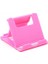 Pembe Stil Tek Tutucu Katlanabilir Stand Mobil Akıllı Telefon Desteği IPhone Masası Için Tablet Standı Cep Telefonu Tutucu Taşınabilir Mobil Tutucu (Yurt Dışından) 1