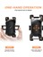 Siyah Stil Evrensel Bisiklet Telefon Tutacağı Motosiklet Bisiklet Telefon Tutacağı Gidon Standı Montaj Braketi Montaj Telefon Tutacağı iPhone Samsung Için (Yurt Dışından) 4