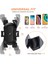 Siyah Stil Evrensel Bisiklet Telefon Tutacağı Motosiklet Bisiklet Telefon Tutacağı Gidon Standı Montaj Braketi Montaj Telefon Tutacağı iPhone Samsung Için (Yurt Dışından) 5