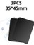 3 Adet Siyah 35X45 Tarzı Ince Metal Plaka Manyetik Araç Telefonu Tutucu Için Demir Levha Etiket Disk Mıknatıs Tablet Masa Telefon Araba Standı Montaj Yuvarlak (Yurt Dışından) 1