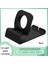 Siyah Stil Alüminyum Silikon Braket Şarj Cihazı Dock Station Apple Watch Için Şarj Tutacağı Stand Serisi Secharging Cradle Stand (Yurt Dışından) 1