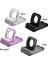 Siyah Stil Alüminyum Silikon Braket Şarj Cihazı Dock Station Apple Watch Için Şarj Tutacağı Stand Serisi Secharging Cradle Stand (Yurt Dışından) 3
