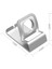 Siyah Stil Alüminyum Silikon Braket Şarj Cihazı Dock Station Apple Watch Için Şarj Tutacağı Stand Serisi Secharging Cradle Stand (Yurt Dışından) 4