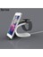 Yeşil Stil Çoklu Şarj Yuvası Standı Yerleştirme Istasyonu Şarj Cihazı Tutacağı Apple Watch Için iPhone Cep Telefonu Tablet Tutacağı Desteği (Yurt Dışından) 3