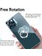 Siyah Stil Şeffaf Cep Telefonu Zil Tutucu Standı 360 Derece Döndürme Net Parmak Kavrama Kickstand Uyumlu Iphone'lar Veya Telefon Kılıfı (Yurt Dışından) 5