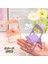 Mavi Stil Taşınabilir Mini Cep Telefonu Standı Masaüstü Sandalye Standı 4 Renk Ayarlanabilir Macaron Renk Standı Katlanabilir Shrink Dekorasyon Decoratio (Yurt Dışından) 4