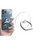 Kedi Stili Şeffaf Cep Telefonu Zil Tutucu Standı 360 Derece Döndürme Net Parmak Kavrama Kickstand Uyumlu Çeşitli iPhone Kılıfları (Yurt Dışından) 3