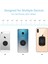 Sarı Stil Evrensel Metal Plaka Manyetik Araç Telefonu Tutucu Standı Ince Etiket Disk Mıknatıs Plakası Demir Levhalar Araç Montaj Akıllı Telefon Için (Yurt Dışından) 3
