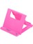 Pembe Tarzı Mini Evrensel Ayarlanabilir Katlanabilir Cep Telefonu Tablet Masa Standı Tutucu Ipad Mp3 Çalar Mac Için Akıllı Telefon Cep Telefonu Braketi (Yurt Dışından) 1