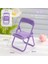 Zise Tarzı Taşınabilir Mini Cep Telefonu Standı Masaüstü Sandalye Standı 4 Renk Ayarlanabilir Macaron Renk Standı Katlanabilir Shrink Dekorasyon Decoratio (Yurt Dışından) 1