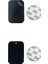 2 Kare 2 Tur Stili Metal Plaka Disk Mıknatıs Araç Telefonu Tutacağı Demir Levha Etiket Manyetik Cep Telefonu Tutacağı Araç Standı Montajı (Yurt Dışından) 2