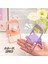 Zise Tarzı Taşınabilir Mini Cep Telefonu Standı Masaüstü Sandalye Standı 4 Renk Ayarlanabilir Macaron Renk Standı Katlanabilir Shrink Dekorasyon Decoratio (Yurt Dışından) 3