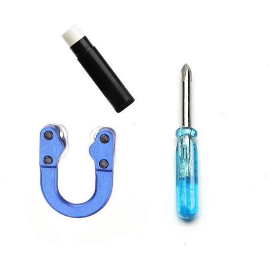 Chaoduo Shop Mavi Stil Bowstring Aksesuarları Alüminyum Alaşımlı D-Ring Toka Bowstring Bileşik Yay Için Çekme Halkası Achery Aksesuarları Yay Dize Wax Göndermek (Yurt Dışından)