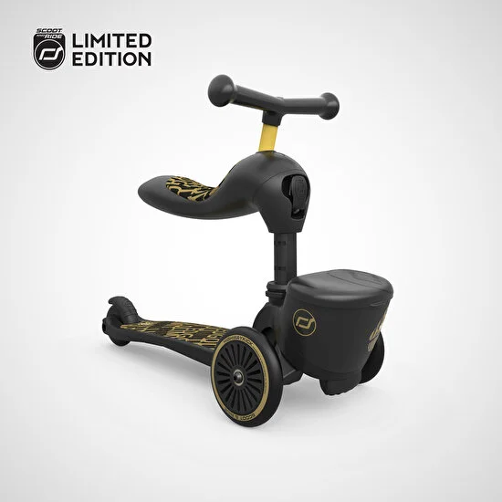 Scoot And Ride Highwaykick 1 Lifestyle Scooter  - Black , Limited Edition 210621-96530