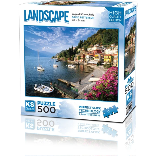 Ks Games Lago Como Italy 500 Parça Puzzle