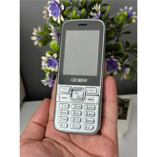 Alcatel One Touch Plus Metal Kasa Kameralı Tuşlu Cep Telefonu,Micro USB,