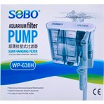 Sobo Akvaryum Şelale Filtre 500 Lt/h 7W 638H Yavru Balık Koruma Özelliği ile Güçlü Filtrasyon