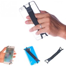 GongtuShop iPad Stili Için Evrensel Cep Telefonu Tutucu Parmak Kavrama Elastik Bant Kayış Metal Braket Akıllı Telefonlar (Yurt Dışından)
