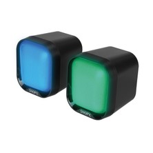 Snopy SN-87U 2.0 Mini Rgb Işıklı 2WX2CH Siyah USB Gaming Speaker Hoparlör