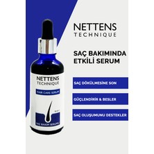 Nettens Hair Saç Bakım Serumu 3'Lü Saç Bakım Losyon Seti Dökülmüş Saçlara Özel Saç Çıkaran Serum