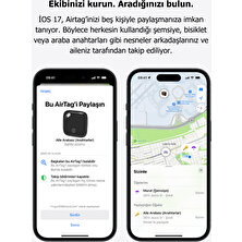 Ledoren Itag Akıllı Takip Cihazı - Apple iPhone Mu Bul Uygulamasıyla Çalışır (Apple ile Uyumlu)