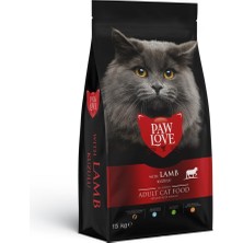 Paw Love Kuzulu Yetişkin Kedi Maması 15 kg