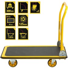 Stanley PC528 300KG Profesyonel Paket Taşıma Arabası