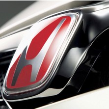 XPower Honda Civic  Fd6 Ön Kırmızı H Logo