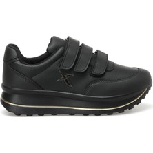 Kinetix Paulet Siyah Renk Cırtlı Sneaker