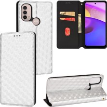 SZY Mall Motorola Moto E40/E30/E20 Cüzdan Hakiki Deri Darbeye Dayanıklı Tpu Kılıf Standı Dayanıklı Flip Kitap Katlanır (Yurt Dışından)