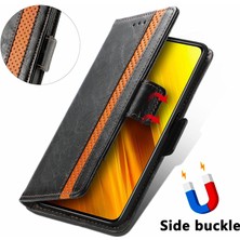 SZY Mall Xiaomi Poco X3 Nfc Cüzdan Kılıfı, Kart Tutuculu Pu Deri Flip Kılıf Rfıd Engelleme Kickstand Telefon Kapağı (Yurt Dışından)