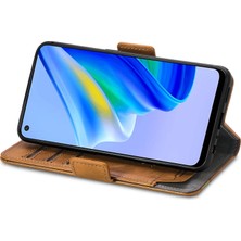 SZY Mall Oppo A95 4g 5g Cüzdan Kılıfı, Kart Tutuculu Pu Deri Flip Kılıf Rfıd Engelleme Kickstand Telefon Kapağı (Yurt Dışından)