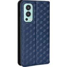 SZY Mall Oneplus Nord 2 5g Cüzdan Hakiki Deri Darbeye Dayanıklı Tpu Kılıf Standı Dayanıklı Flip Kitap Katlanır (Yurt Dışından)