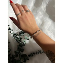 Aslı Jewelry Store Zirkon Xoxo Model Tıfany Döküm Bileklik Altın Kaplama