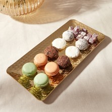 Karaca Loren Dekoratif Tepsi 33X15 cm Gold